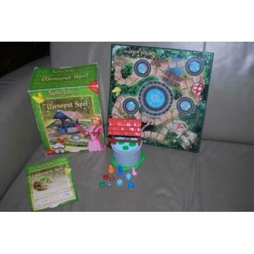 Efteling sprookjesboom wensput spel, boek klaas vaak, munt