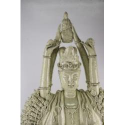 groot beeld porselein quan yin 1000 armen 69cm