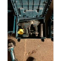 compleet elektrisch gereedschap makita + loodgieters gereed