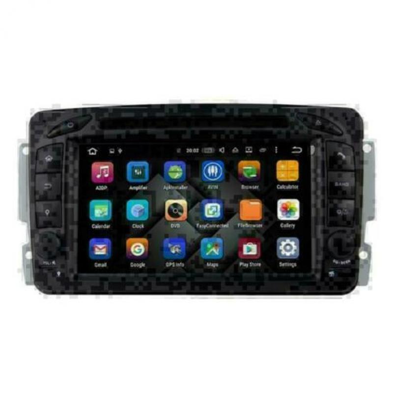 Mercedes Vito Viano CLK navigatie android 9.0 wifi dab+ W203