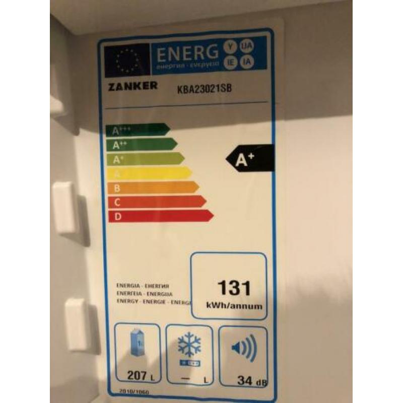 Nieuwe inbouw koelkast