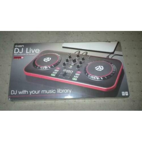 ION Dj Live Usb draaitafel compleet Nieuw