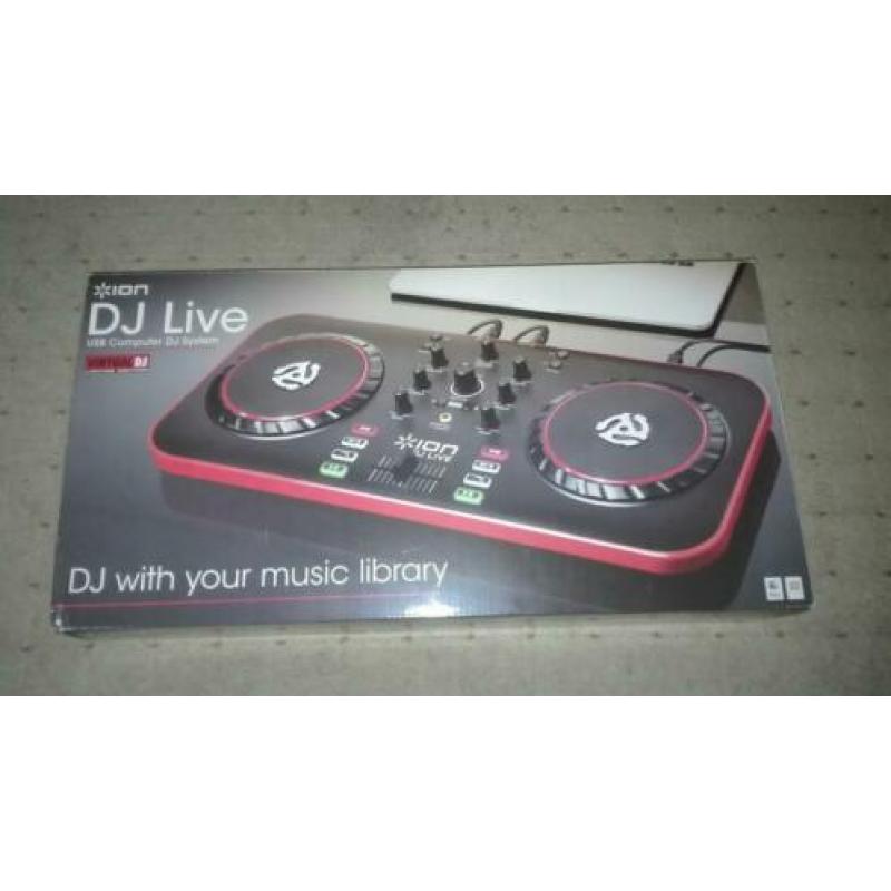 ION Dj Live Usb draaitafel compleet Nieuw