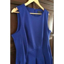 Schitterend blauw jurkje van ELOQUII. Maat 48.