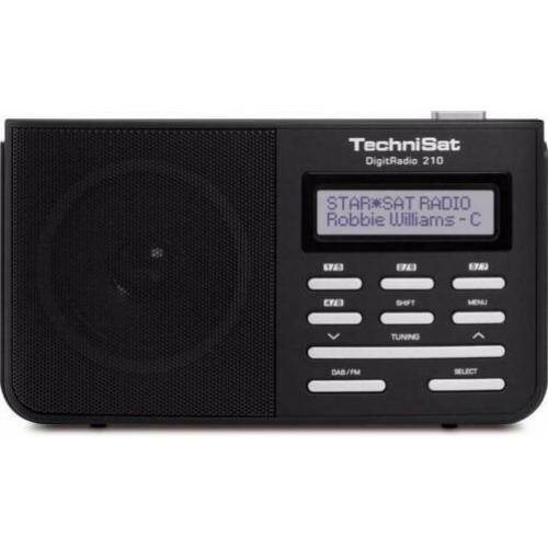 TechniSat DAB+ DigitRadio 210 zwart