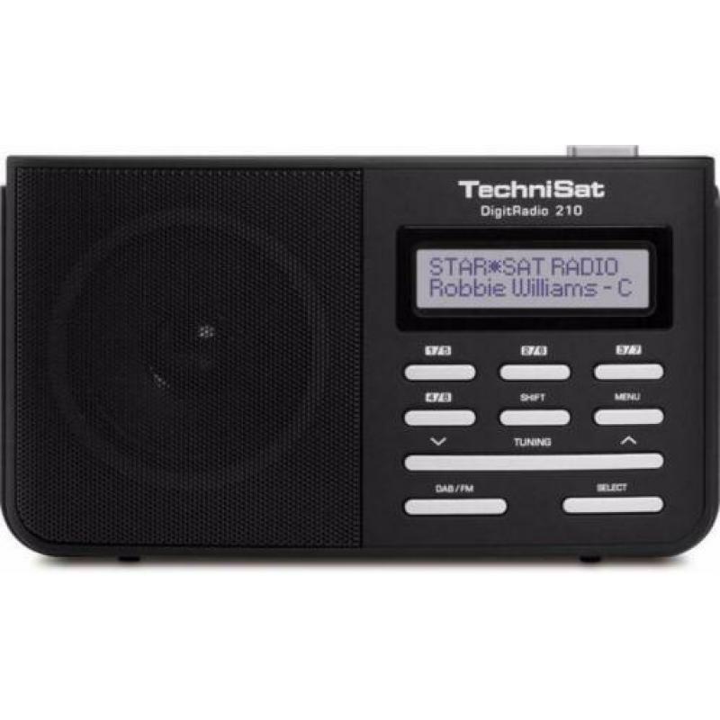 TechniSat DAB+ DigitRadio 210 zwart