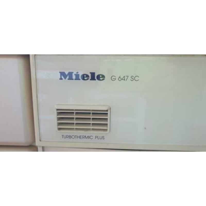 Miele vaatwasmachine G 647 SC Plus inbouw
