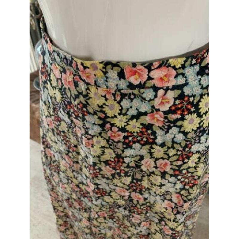 Lange vintage rok maat M