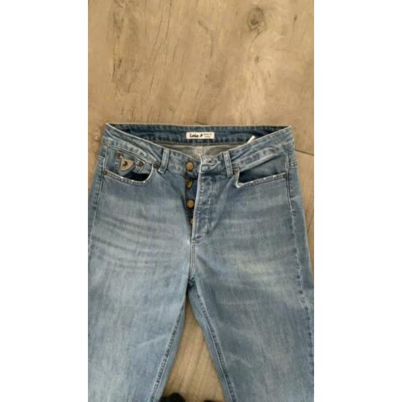 Spijkerbroek, Lois jeans , maat 30, lichtblauw.