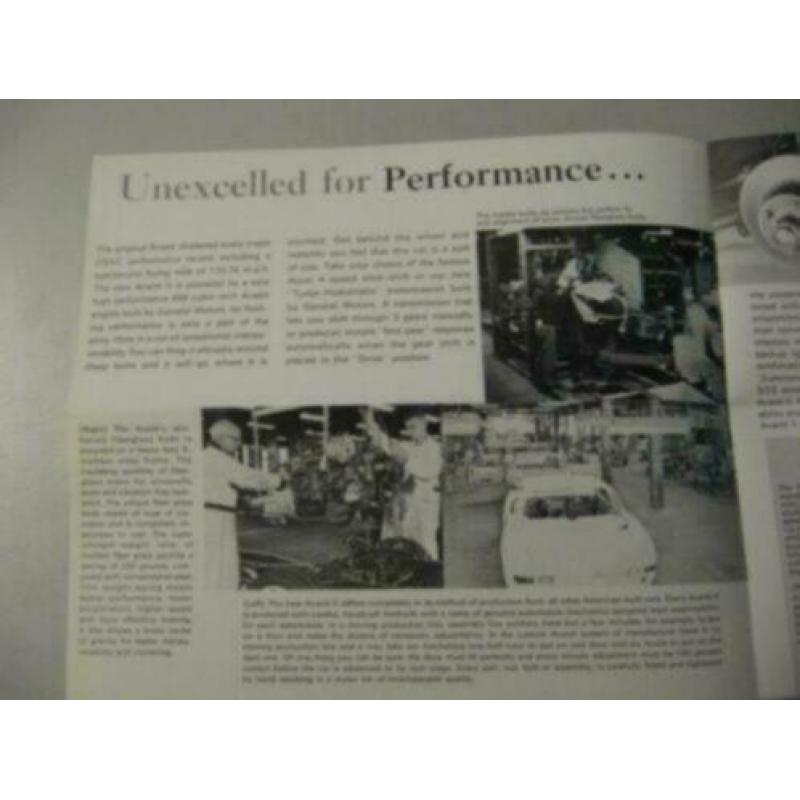 1973 Avanti II Brochure USA