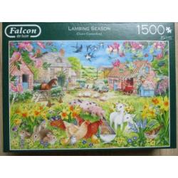 FALCON Puzzel 1500 stukjes FUN AT THE FAIR!