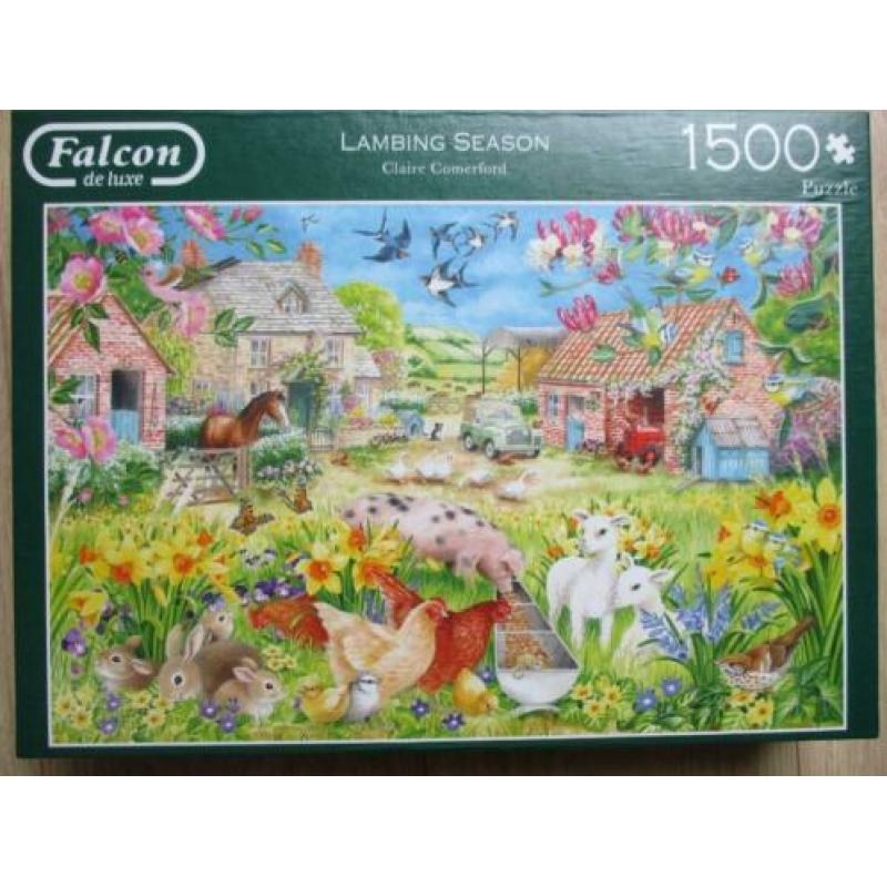 FALCON Puzzel 1500 stukjes FUN AT THE FAIR!