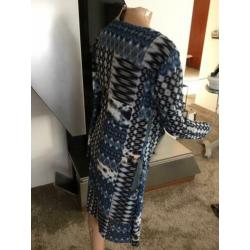 SAOPAULO jurk met overslag. Maat XL viscose