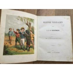 JJA Goeverneur Kleine verhalen 1880 24 gekleurde lithos
