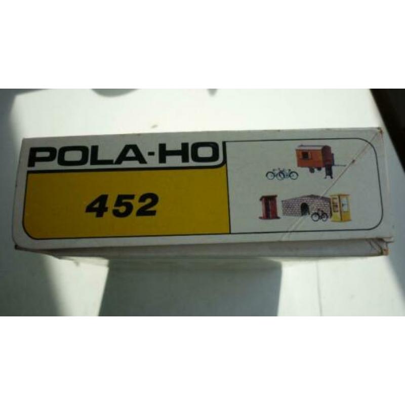 Pola H0 452 wegenbouw toebehoren in ovp