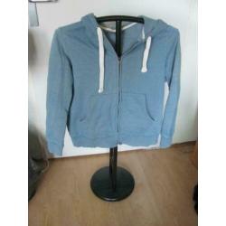 3 leuke vesten van de hema licht,donker blauw en bordeaux XL