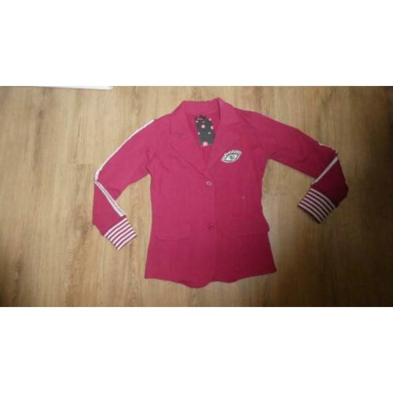 PERSIVAL mooi jasje vestje donker rose 152 NIEUW