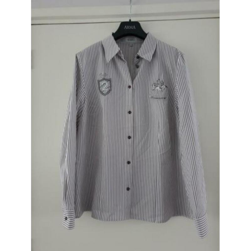 Gestreepte Erfo blouse maat 44, nieuw