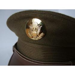 Pet,Kepie,US,Army,Onder,Officier,WWII