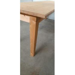 MPH 2948-13 Grenen eettafel met 4 lades