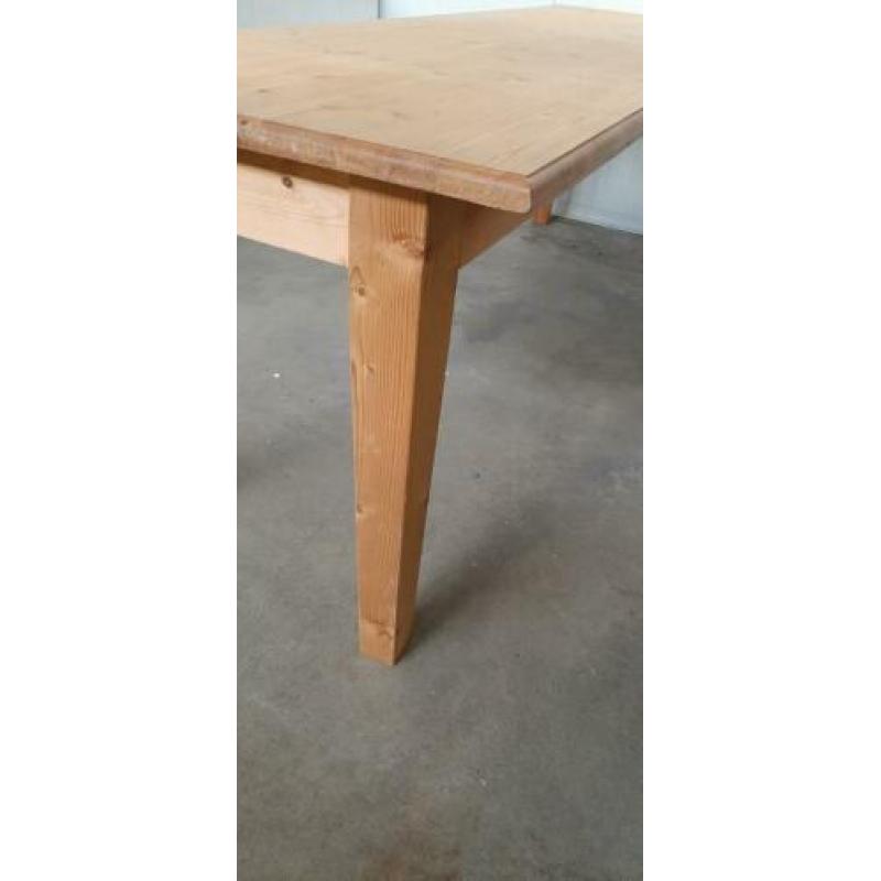 MPH 2948-13 Grenen eettafel met 4 lades