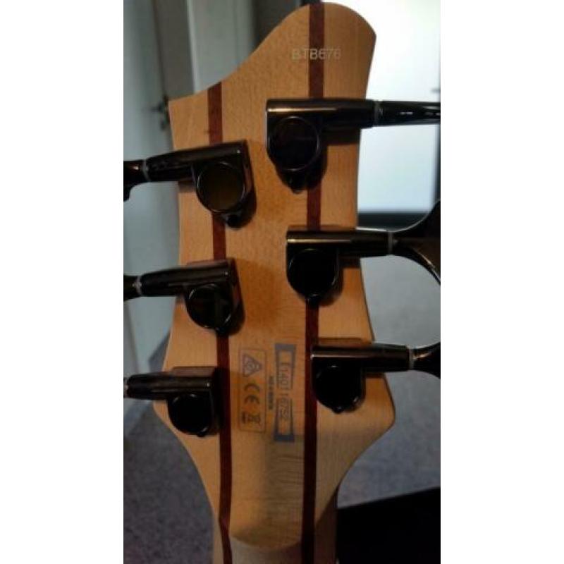 6 string Ibanez BTB bass walnut