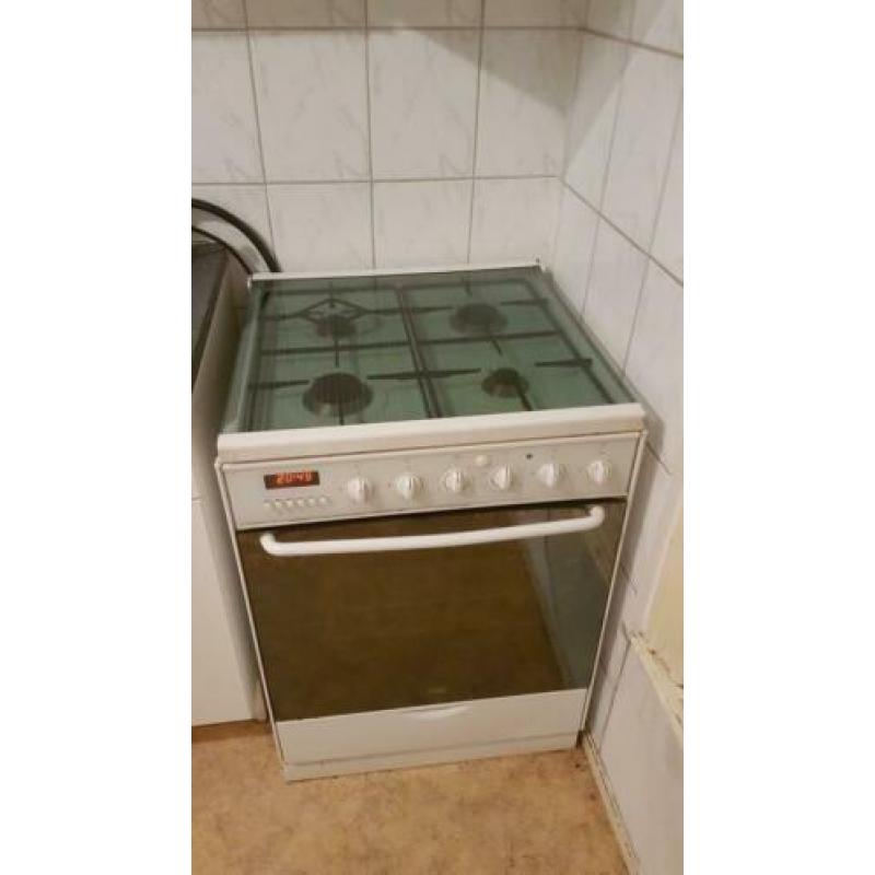 Gasfornuis met oven