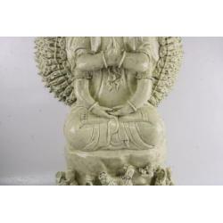 groot beeld porselein quan yin 1000 armen 69cm