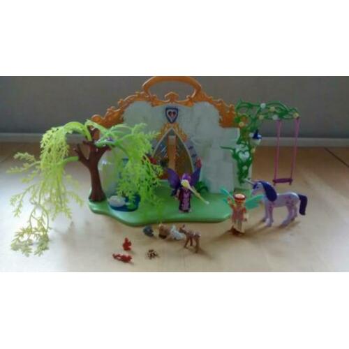 Playmobil Draagbaar, inklapbaar eenhoorn kasteel.
