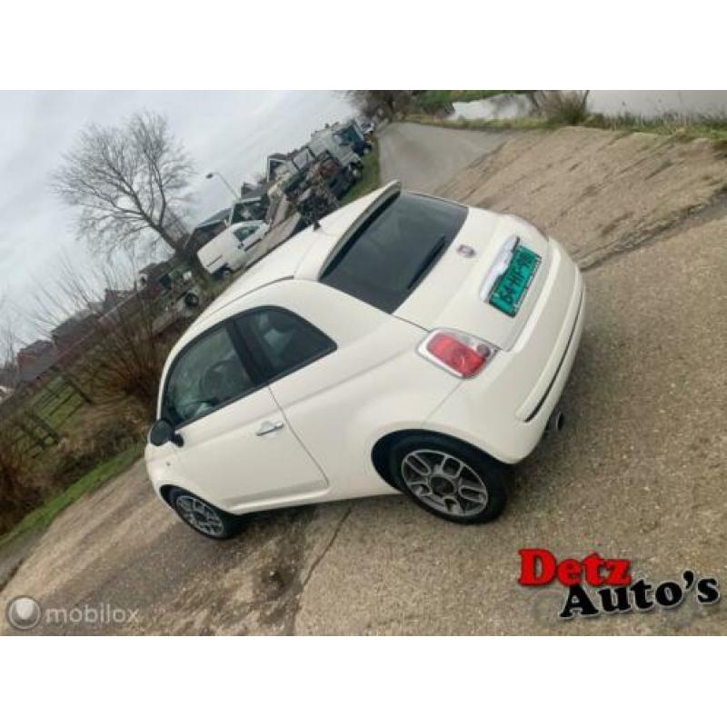 Fiat 500 1.2 Sport 118567km/airco/half leer