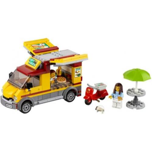 Lego 60150 Pizza Van met boekjes Als nieuw