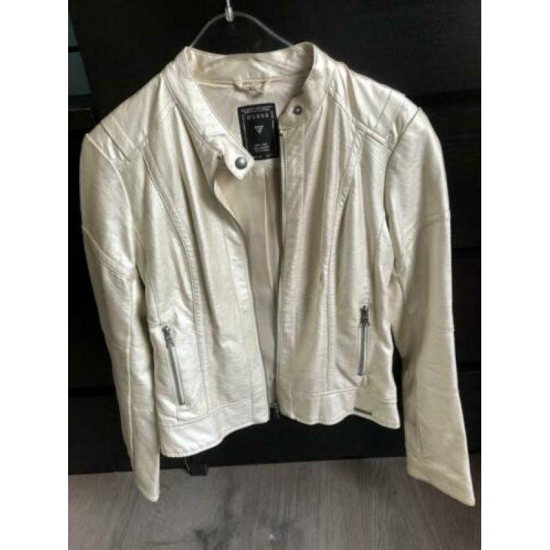 Guess jasje imitatieleer (maat 36)