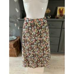Lange vintage rok maat M