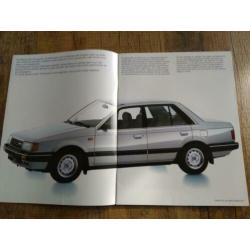 Mazda 323 folder uit 1985