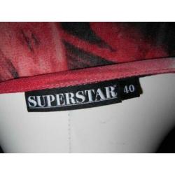 Blouson roze Superstar mt 40 OPRUIMING