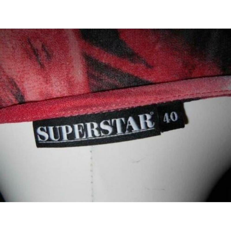 Blouson roze Superstar mt 40 OPRUIMING