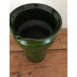 retro vaas groen