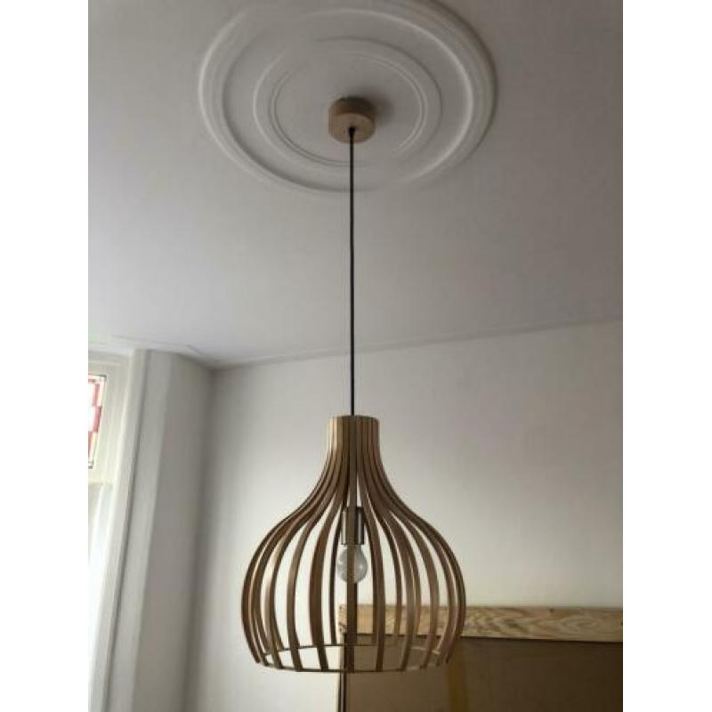 EGLO Carnico hanglamp hout (2x)