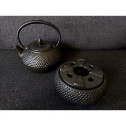 Bredemeijer Asia Lotus theepot 0,75 ltr & warmhouder