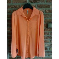 Zoso travelstof blouse, model 'poppy '