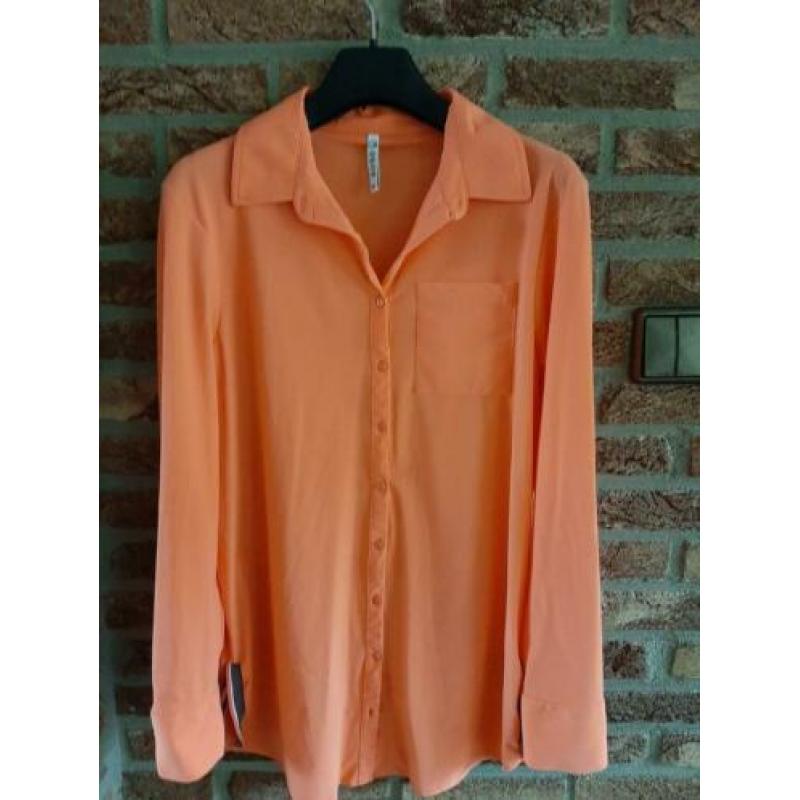 Zoso travelstof blouse, model 'poppy '