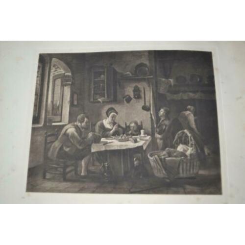 Druk schilderij antiek Drukken
