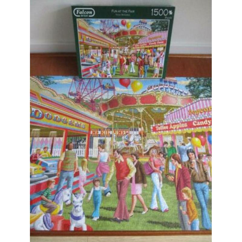 FALCON Puzzel 1500 stukjes FUN AT THE FAIR!