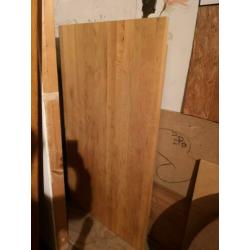 Massief eiken tafel compleet