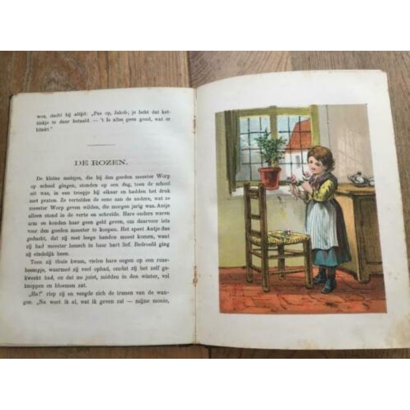 JJA Goeverneur Kleine verhalen 1880 24 gekleurde lithos