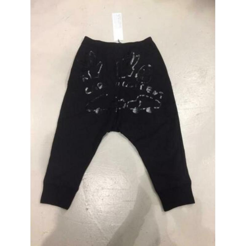 Rundholz broek zwart met print op achterkant L XL Nieuw!!!