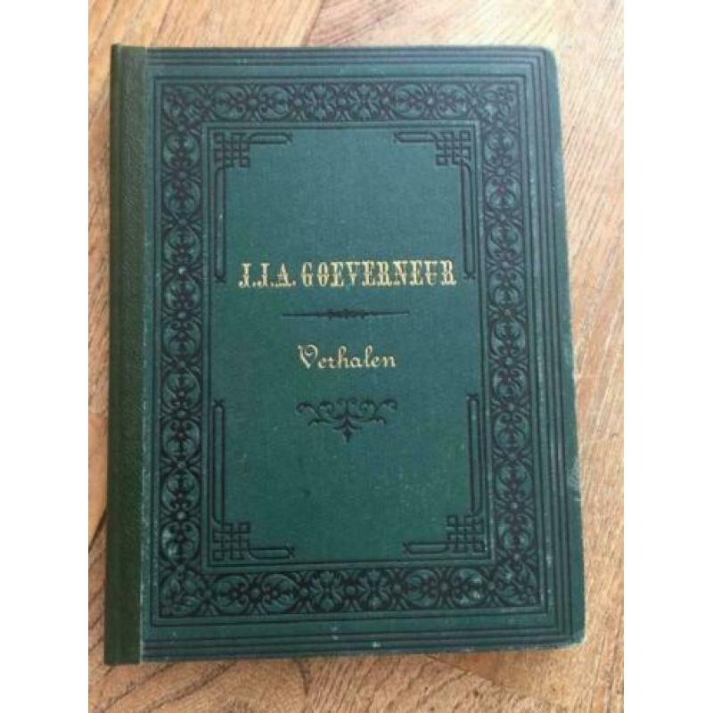 JJA Goeverneur Kleine verhalen 1880 24 gekleurde lithos