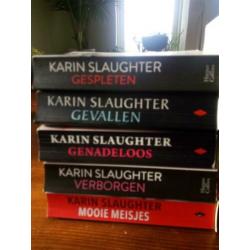 11 boeken Karen Slaughter, ook Laatste Weduwe.