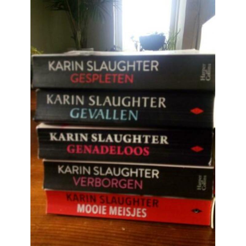 11 boeken Karen Slaughter, ook Laatste Weduwe.