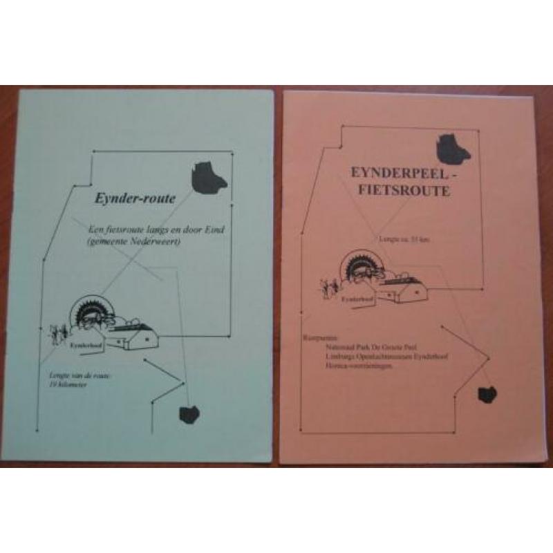 Pakket diverse fietsroute boekjes.